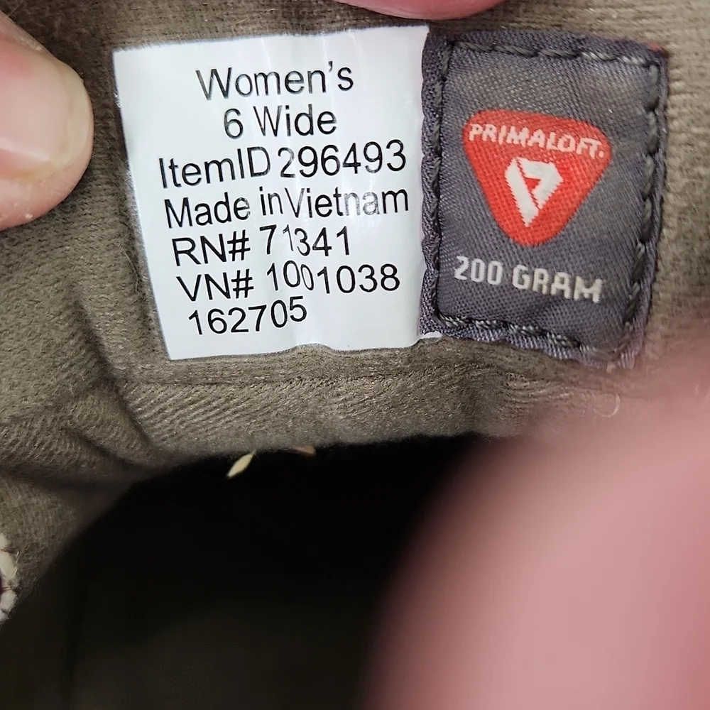 L.L Bean Womens Tek 2.5 Red/Brown 296493 Waterproof Hiking Shoes